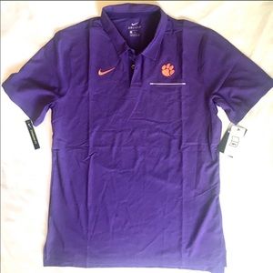 NWT Medium Nike Clemson Polo